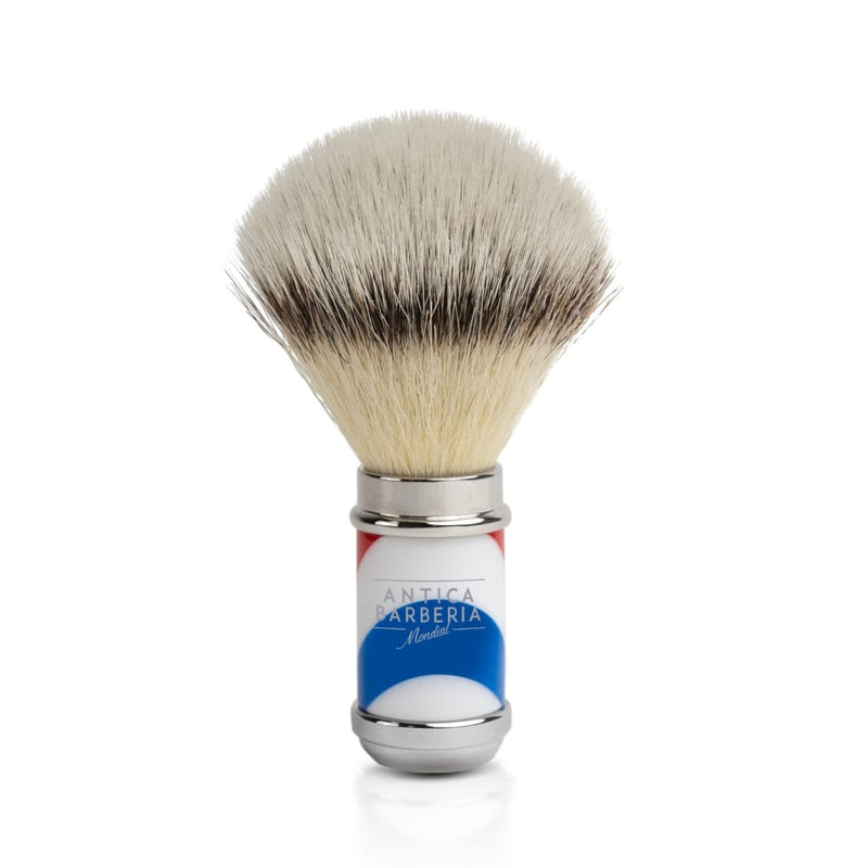 Barbiere Special Collection Shaving Brush with EcoSilvertip Synthetic Shaving Brush Antica Barberia Mondial US 