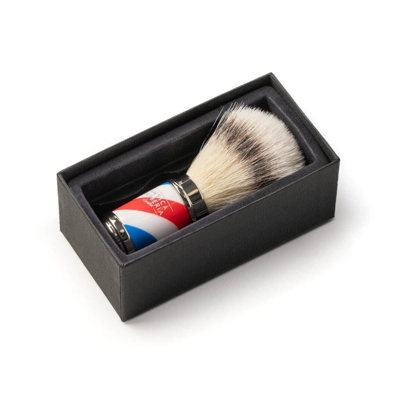 Barbiere Special Collection Shaving Brush with EcoSilvertip Synthetic Shaving Brush Antica Barberia Mondial US 