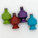 LOT of Color Bomb Tips 316L Stainless Steel - by Phoenix Artisan Accoutrements (Pre-Owned) Razor Parts Murphy & McNeil Pre-Owned Shaving Green-Purple-Turquoise-Red 