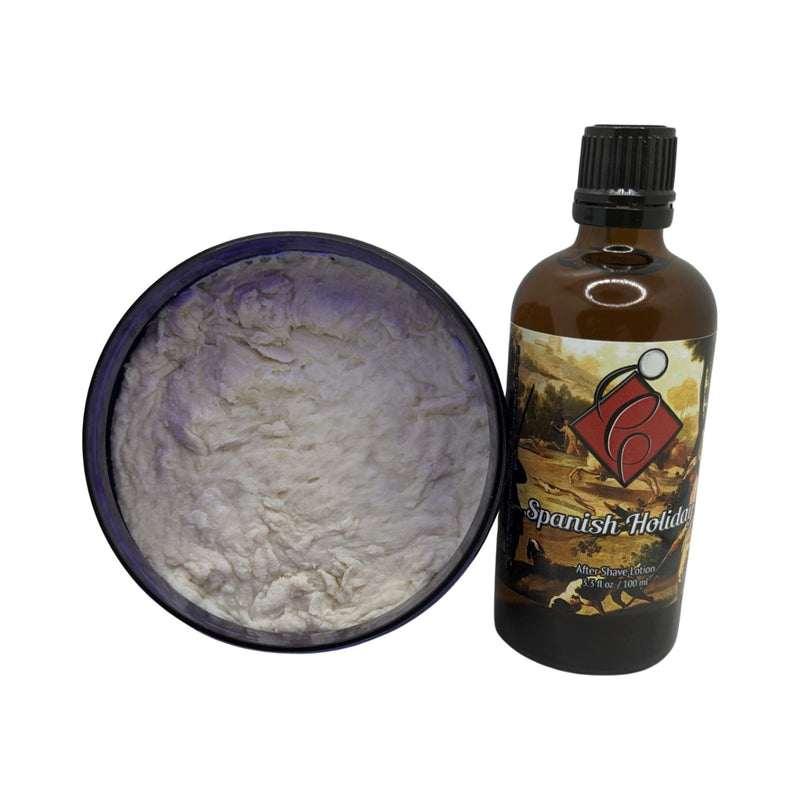 Spanish Holiday Shaving Soap and Splash - by Catie's Bubbles (Pre-Owned) Shaving Soap Murphy & McNeil Pre-Owned Shaving 