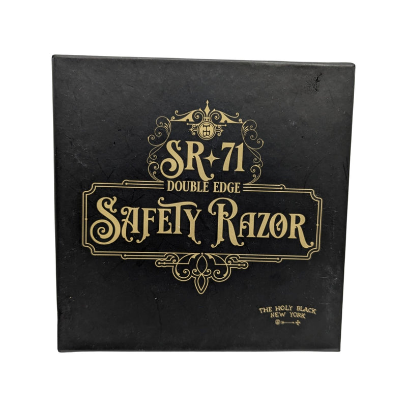 SR-71 Black DE Safety Razor - by The Holy Black (Pre-Owned) Safety Razor Murphy & McNeil Pre-Owned Shaving 