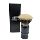 Deep Blue Shaving Brush with V3 Tanchurian knot (26mm) - by Turningz by TanZ (Pre-Owned) Shaving Brush Murphy & McNeil Pre-Owned Shaving 