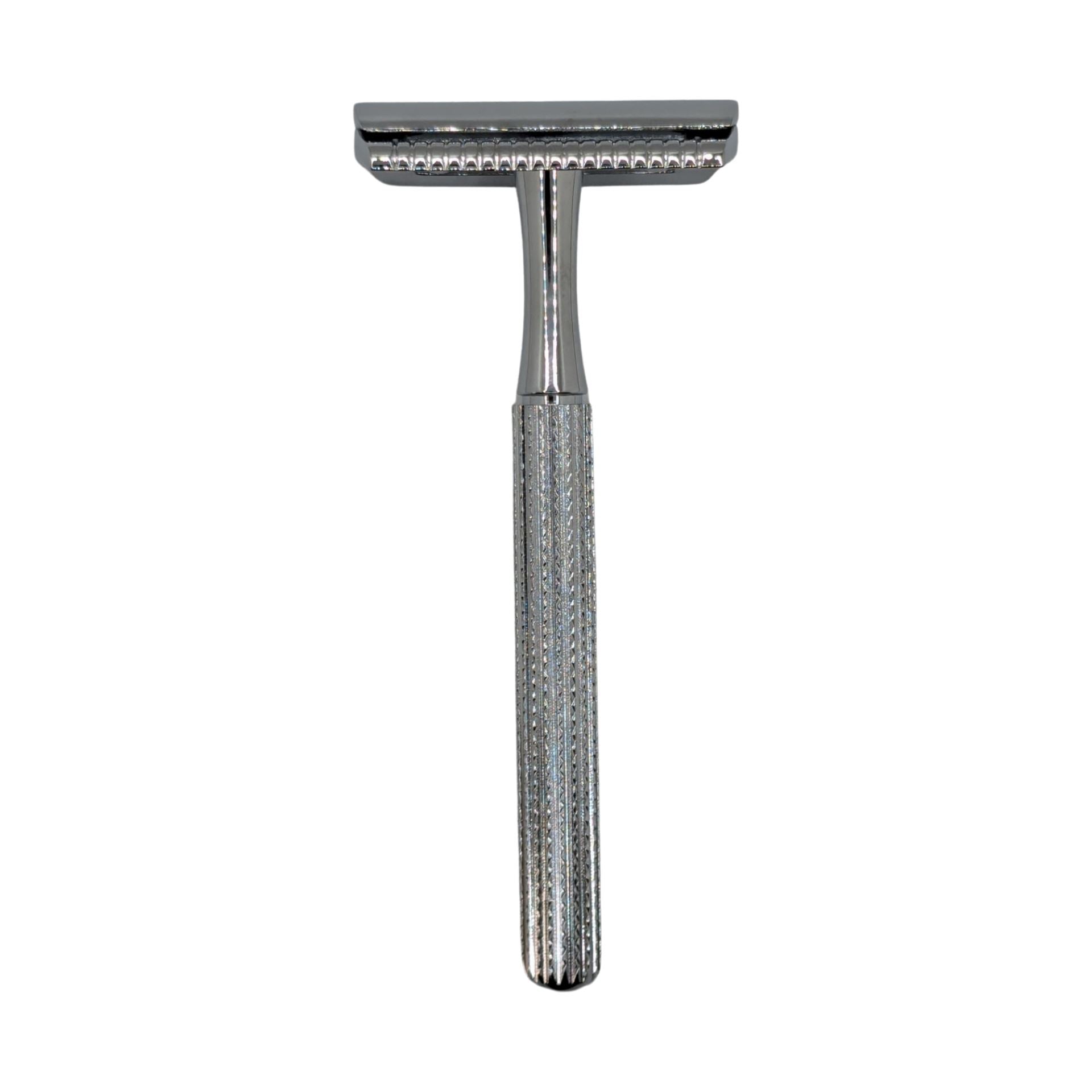 Textured Chrome Safety Razor (78R-CH) - by Parker (Used)