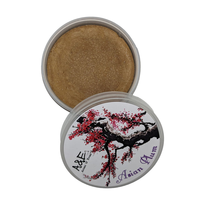 Asian Plum Shaving Soap (Goat Milk/Lanolin) - by Ariana & Evans (Pre-Owned) Shaving Soap Murphy & McNeil Pre-Owned Shaving 