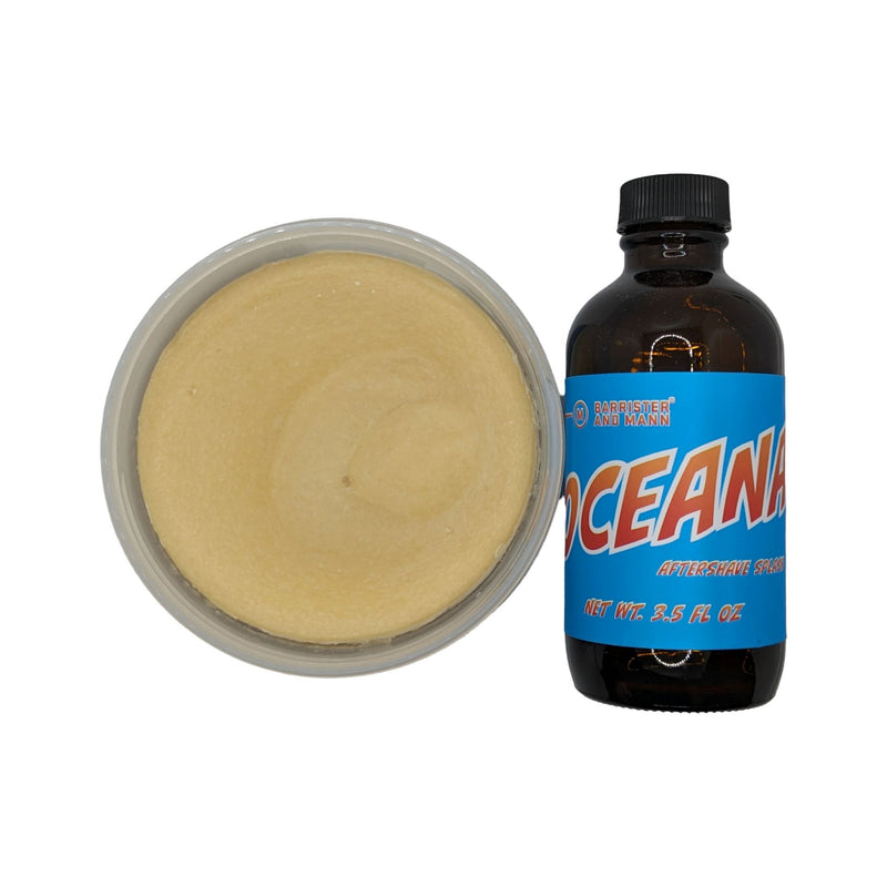 Oceana Shaving Soap and Splash - by Barrister and Mann (Pre-Owned) Shaving Soap Murphy & McNeil Pre-Owned Shaving 