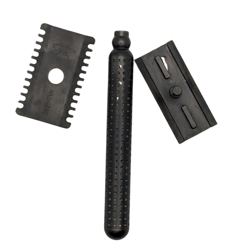 Masamune Open Comb Safety Razor (Dark) - by Tatara Razors (Pre-Owned) Safety Razor Murphy & McNeil Pre-Owned Shaving 