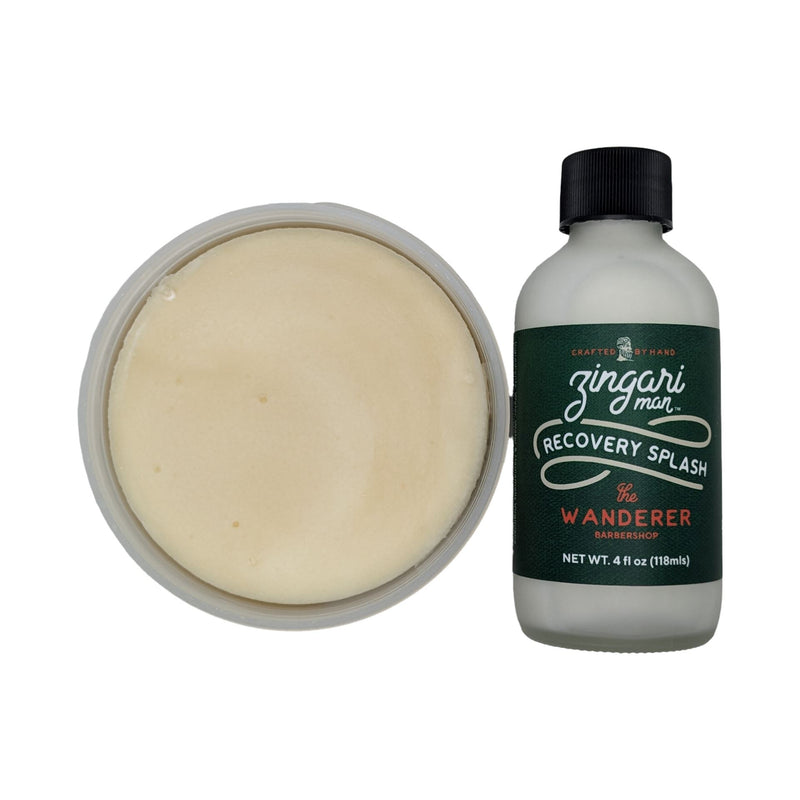 The Wanderer Shaving Soap (Sego) and Splash - by Zingari Man (Pre-Owned) Shaving Soap Murphy & McNeil Pre-Owned Shaving 