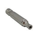 Stainless Steel Short Barber Pole Handle - by Timeless Razor (Pre-Owned) Razors & Razor Blades Murphy & McNeil Pre-Owned Shaving 