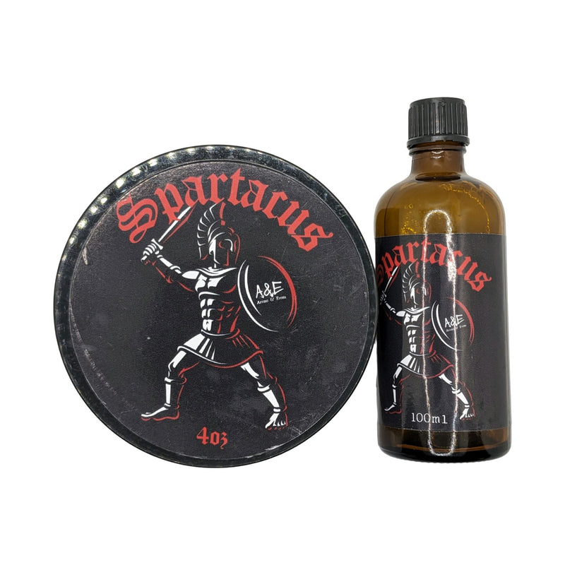 Spartacus Shaving Soap (Kaizen) and Splash - by Ariana & Evans (Used) Shaving Soap MM Consigns (SW) 