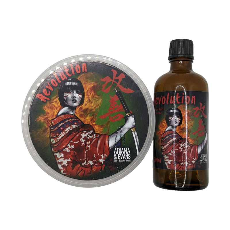 Revolution Shaving Soap (Kaizen) and Splash - by Ariana & Evans (Used) Shaving Soap MM Consigns (SW) 