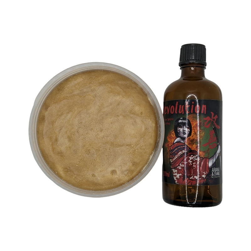 Revolution Shaving Soap (Kaizen) and Splash - by Ariana & Evans (Used) Shaving Soap MM Consigns (SW) 