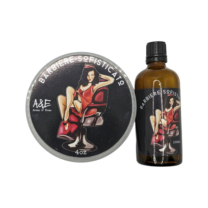 Barbiere Sofisticato Shaving Soap (Kaizen) and Splash - by Ariana & Evans (Used) Shaving Soap MM Consigns (SW) 