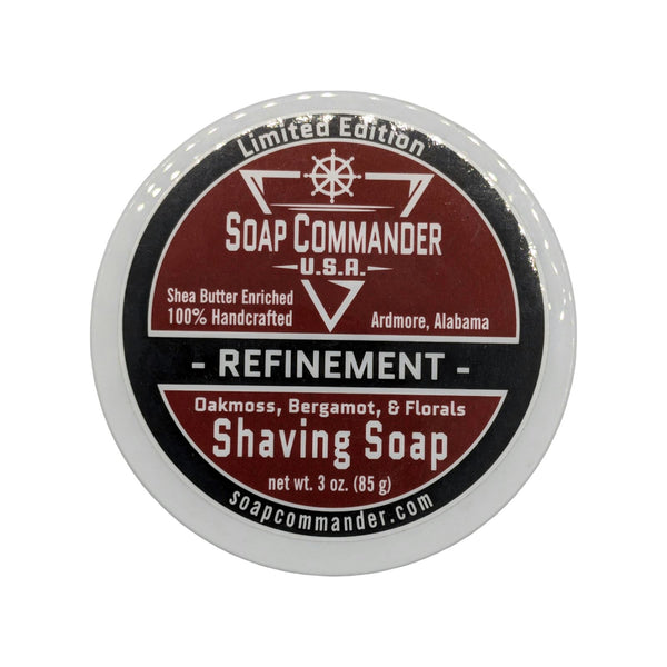 Limited Edition Refinement Shaving Soap (3oz.) - by Soap Commander (Used) Shaving Soap MM Consigns (SW) 