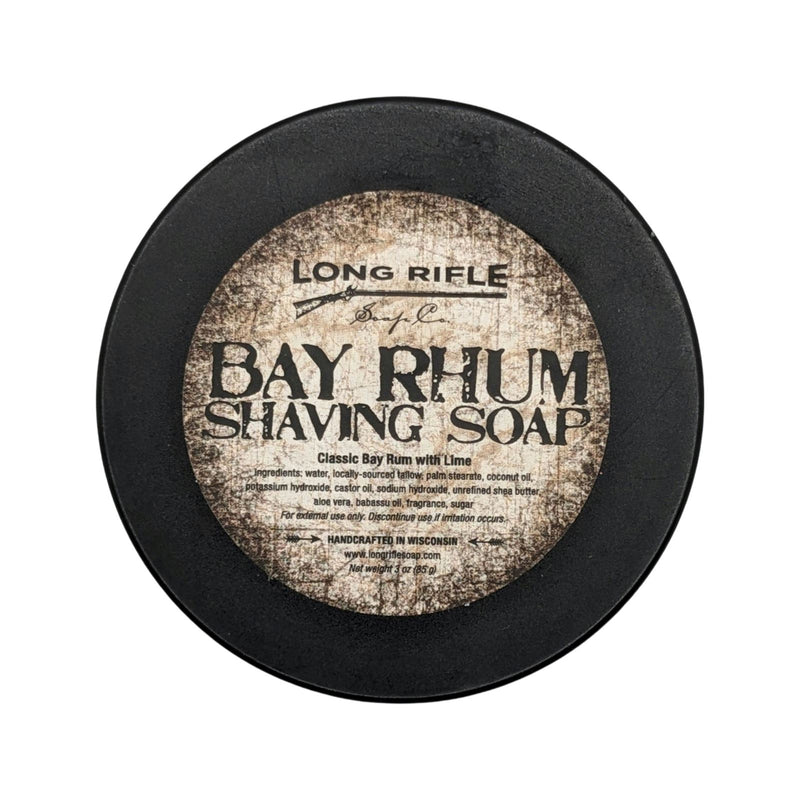 Bay Rhum Shaving Soap - by Long Rifle Soap Co. (Used) Shaving Soap MM Consigns (SW) 
