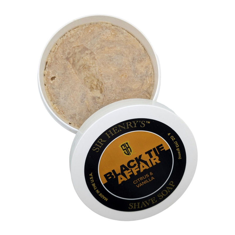 Black Tie Affair Shaving Soap - by Sir Henry's (Used) Shaving Soap MM Consigns (SW) 