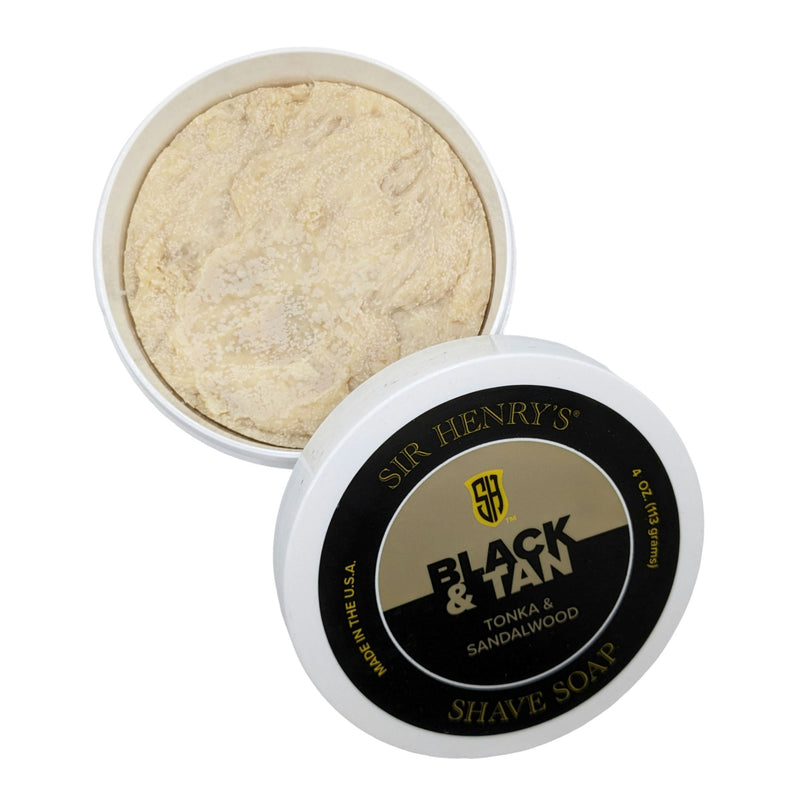 Black & Tan Shaving Soap - Sir Henry's (Used) Shaving Soap MM Consigns (SW) 