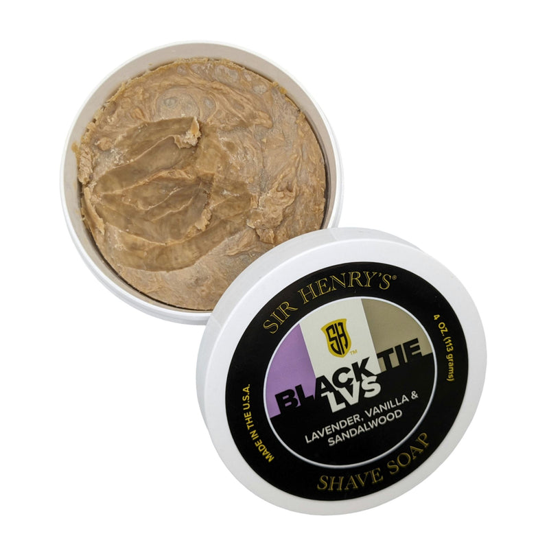 Black Tie LVS Shaving Soap - by Sir Henry's (Used) Shaving Soap MM Consigns (SW) 