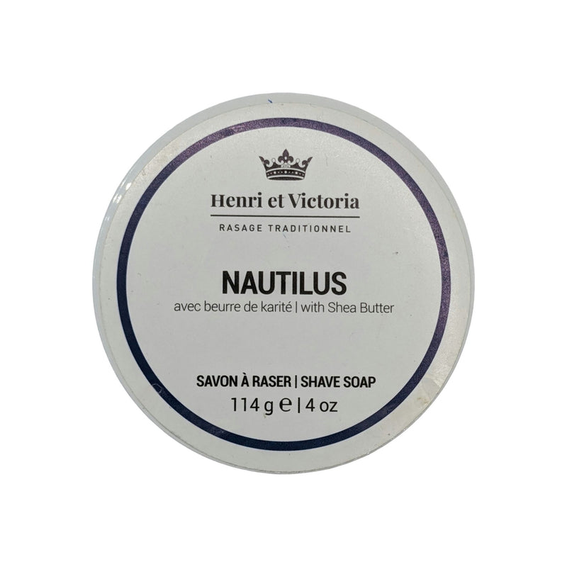 Nautilus Shaving Soap by Henri et Victoria (Used)