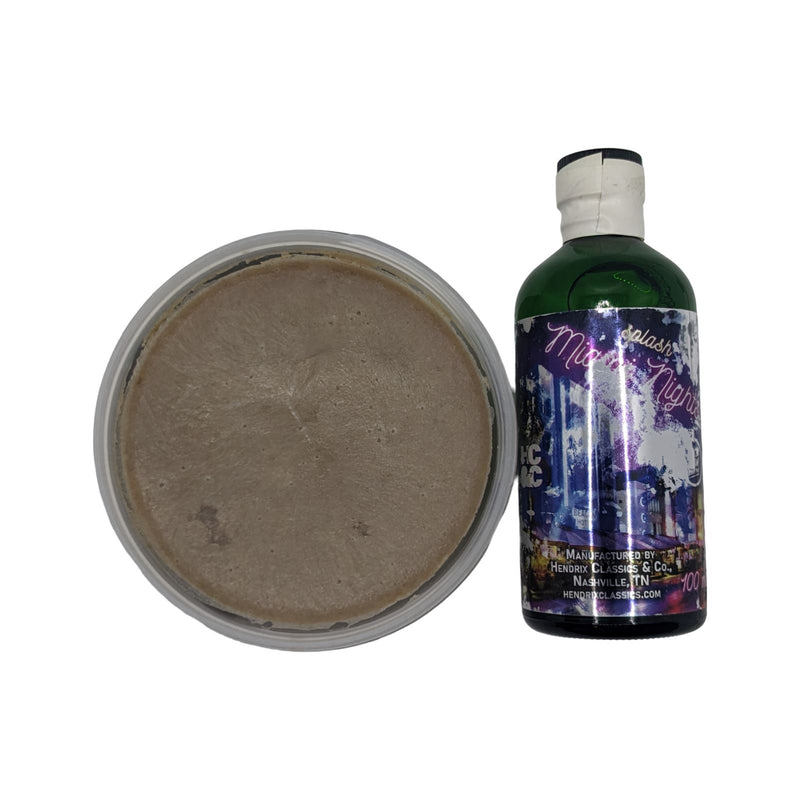 Miami Nights Shaving Soap and Splash (DAMAGED LABEL) - by Hendrix Classics & Co. (Pre-Owned) Shaving Soap Murphy & McNeil Pre-Owned Shaving 