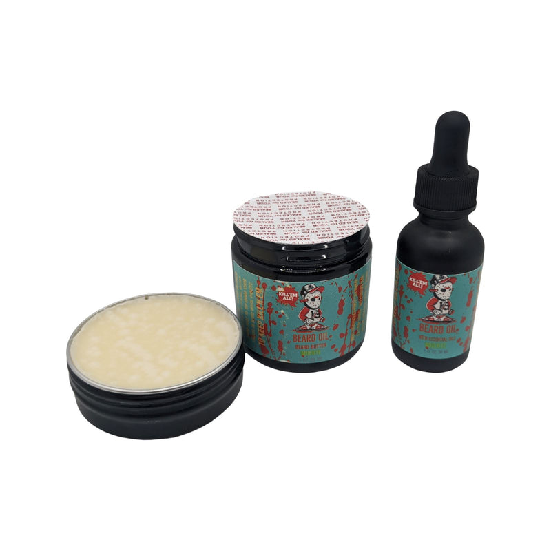 Muerte Beard Oil, Butter, and Balm - by Kill'em All (Pre-Owned) Beard Balms & Butters Murphy & McNeil Pre-Owned Shaving 
