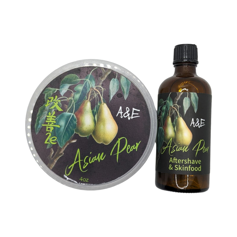Asian Pear Shaving Soap (K2e) and Splash - by Ariana & Evans (Used) Shaving Soap MM Consigns (MD) 