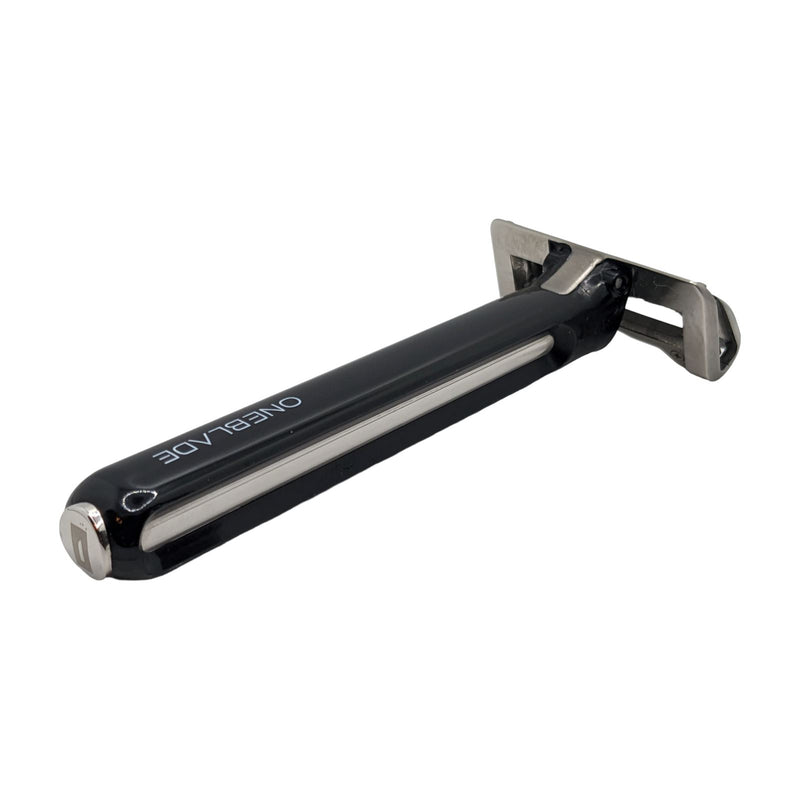 Hybrid Safety Razor and Stand (Black) - by OneBlade (Used) Safety Razor MM Consigns (MD) 