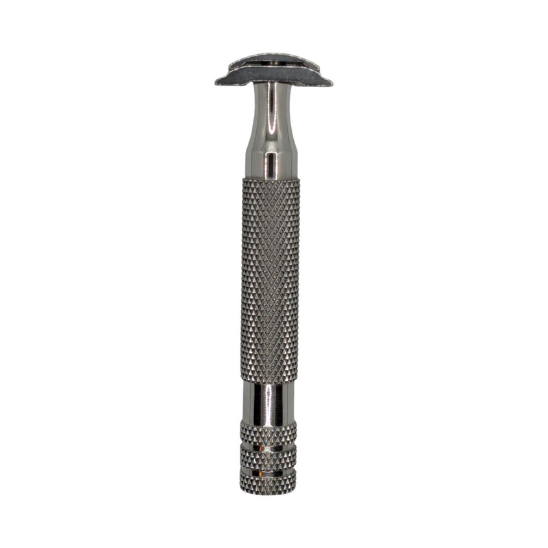 Game Changer 0.68P Stainless Steel Safety Razor - by Razorock (Used) Safety Razor MM Consigns (ED) 
