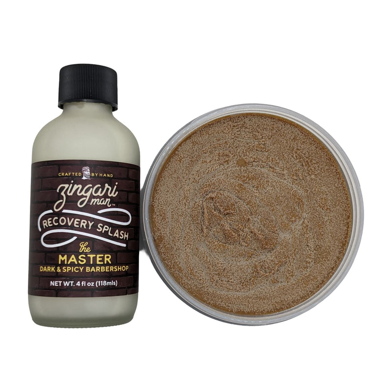 The Master Shaving Soap (Sego) and Splash - by Zingari Man (Used) Shaving Soap MM Consigns (CN) 