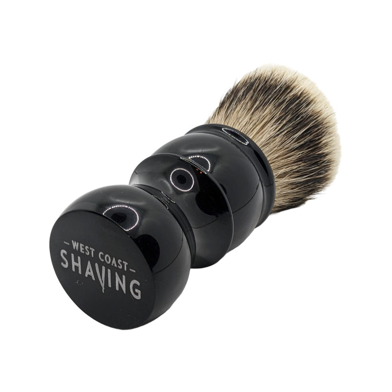 Beacon Pure Badger Shaving Brush (Black, 24mm) - by West Coast Shaving (Used) Shaving Brush MM Consigns (SW) 