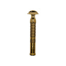 Custom Polish Brass Bayonetta Safety Razor - by The Goodfellas' Smile (Pre-Owned) Safety Razor Murphy & McNeil Pre-Owned Shaving 