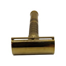 Custom Polish Brass Bayonetta Safety Razor - by The Goodfellas' Smile (Pre-Owned) Safety Razor Murphy & McNeil Pre-Owned Shaving 