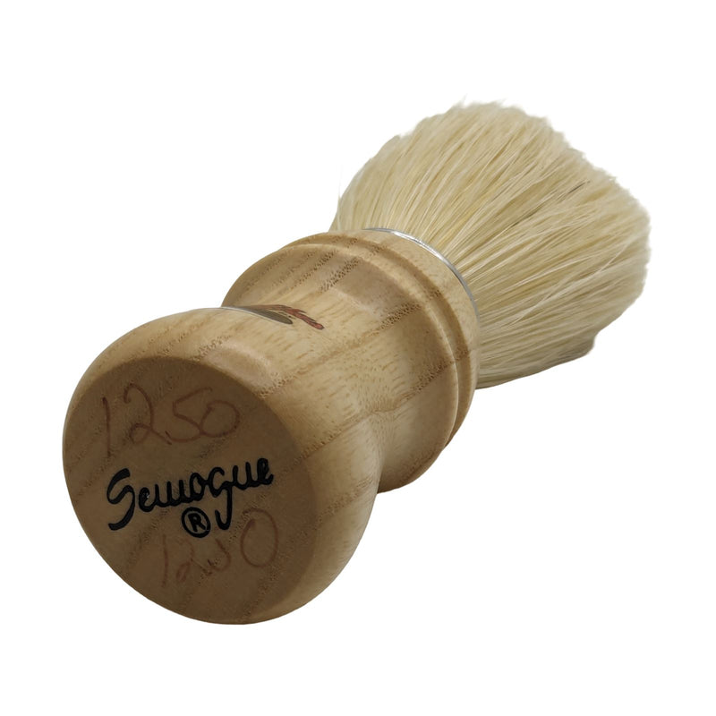 Light Wood Boar Shaving Brush (1250) - by Semogue (Used) Shaving Brush MM Consigns (SW) 