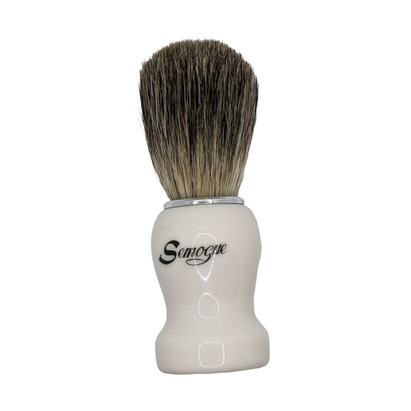 Pharos c3 Pure Badger Shaving Brush (White) - by Semogue (Used) Shaving Brush MM Consigns (SW) 