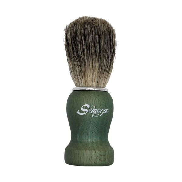 Pharos c3 Boar Shaving Brush (Ocean Green Wood) - by Semogue (Used) Shaving Brush MM Consigns (SW) 