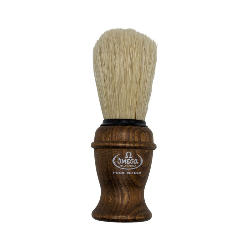 Ash Wood Boar Shaving Brush - by Omega (Used) Shaving Brush MM Consigns (SW) 