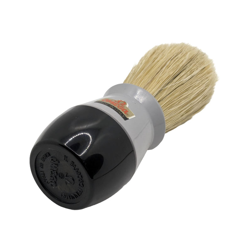 Gray & Black Boar Shaving Brush (10099) - by Omega (Used) Shaving Brush MM Consigns (SW) 