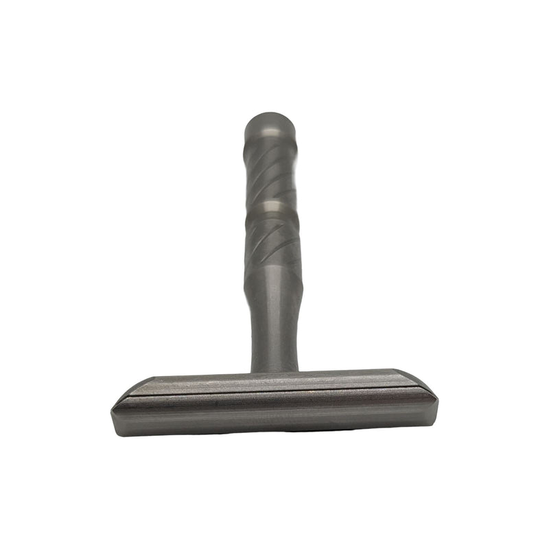 Blackland Vector Machined Stainless Steel Safety Razor and Stand - (Used) Safety Razor MM Consigns (AE) 