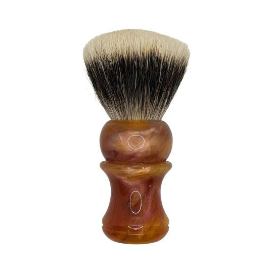 Solar Flare Wolf Whiskers Handle (TNS 28mm, M6 Hybrid) Shaving Brush - Wolf Whiskers/Turn-N-Shave (Used) Shaving Brush MM Consigns (AU) 