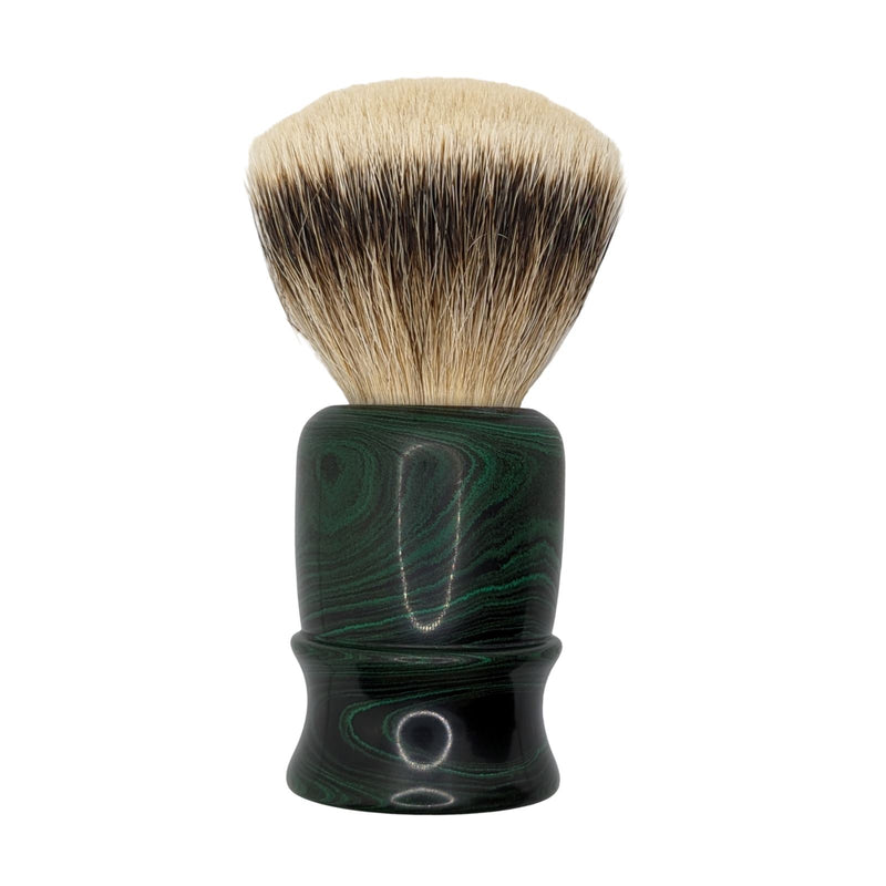 Ebonite Leo Frilot Handle Shaving Brush (26mm, SHD HMW 3-Band Fan Knot) - by Leo Frilot (Used) Shaving Brush MM Consigns (AU) 