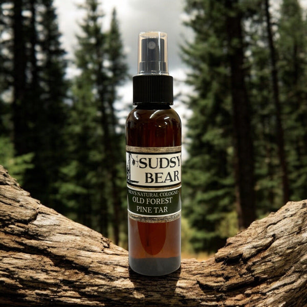 Old Forest Pine Tar-Natural Cologne Colognes and Perfume SUDSY BEAR SOAP COMPANY 