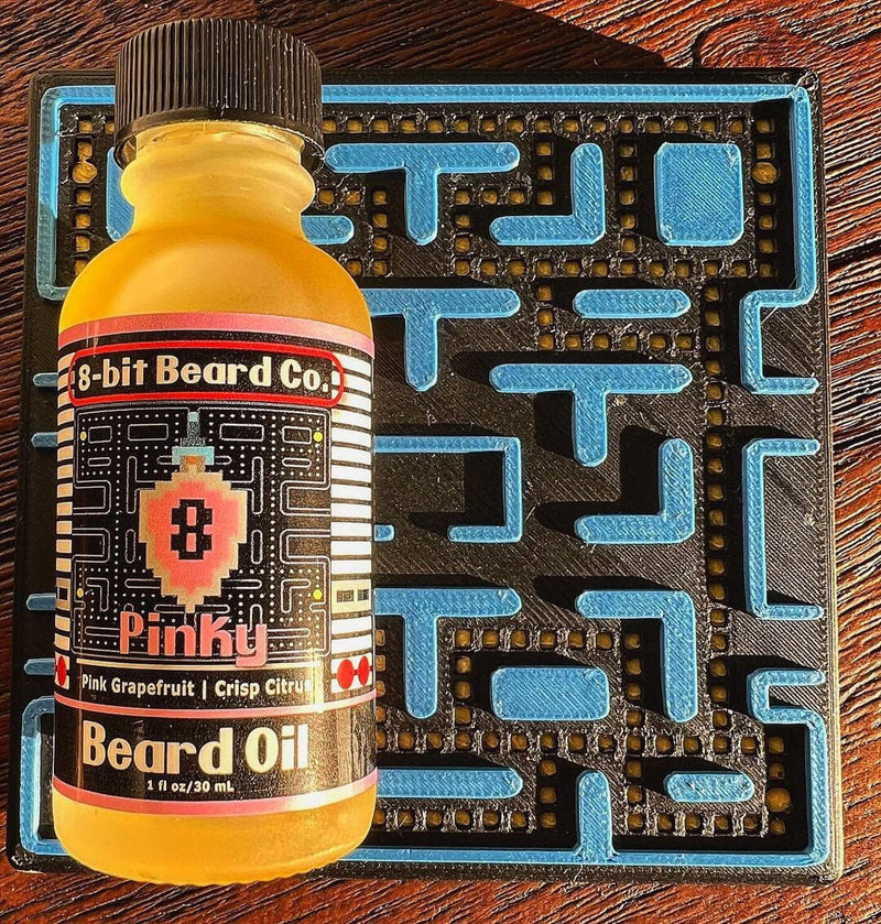 Pinky | Beard Oil - Pink Grapefruit, Sweet Orange and Litsea Beard Oil 8bit Beard Co. 