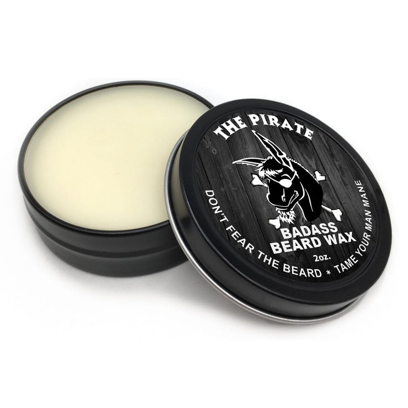 The Pirate Beard Wax Beard & Mustache Wax Badass Beard Care 