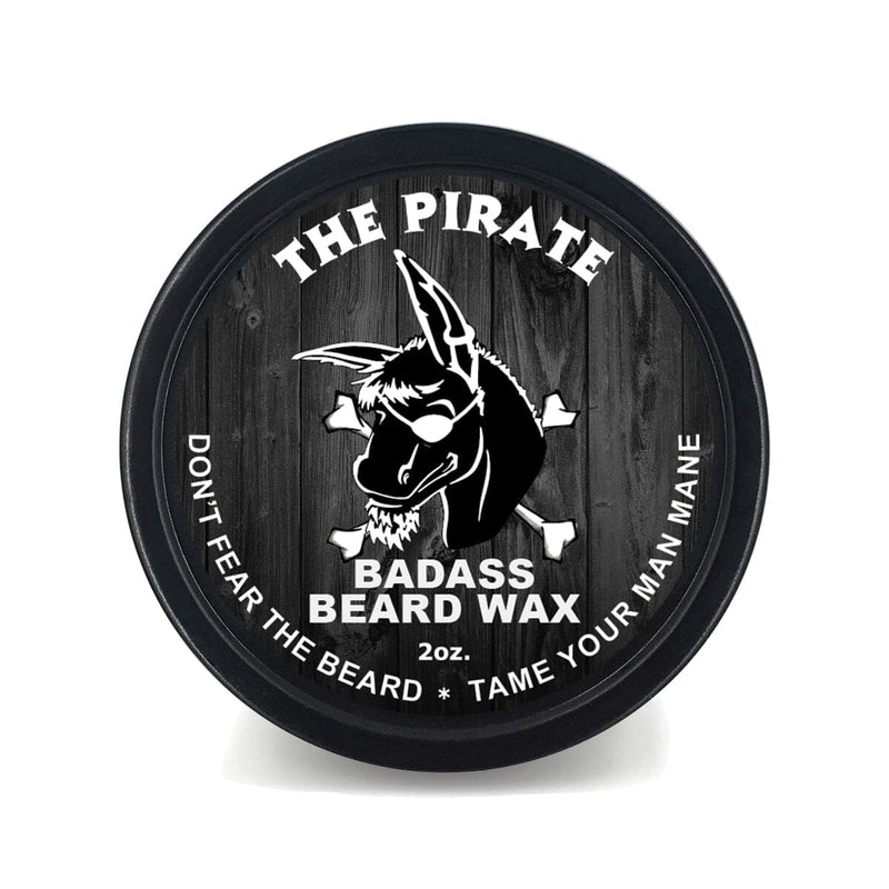 The Pirate Beard Wax Beard & Mustache Wax Badass Beard Care BABC 