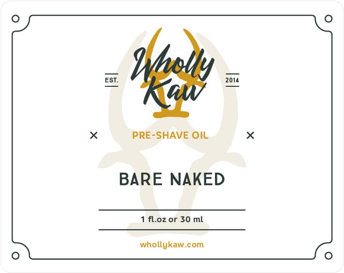 Bare Naked Pre Shave Oil Pre-Shave WhollyKaw 