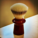 Wald Shaving 29mm Nimbus Synthetic Shaving Brush - Blood Red