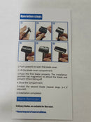 Jokmae 21 T Single Edge Pivot Safety Razor (x5 uses)