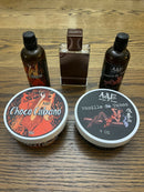 A&E Shave Soaps & Splashes Bundle w/ Al Haramain Amber Oud Tobacco Edition EDP - $115 Value!
