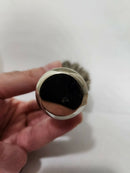 Edwin Jagger Pure Badger Shave Brush in Black and Chrome (light use) Shaving Brush Ice Shave 
