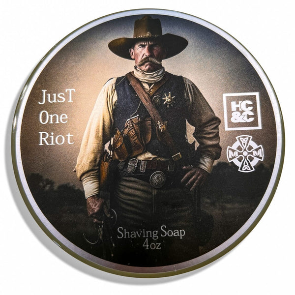 Just One Riot Shaving Soap - by Hendrix Classics & Co Shaving Soap Murphy and McNeil Store 