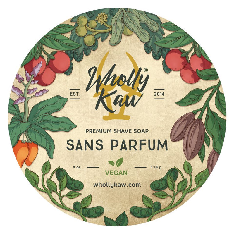 Sans Parfum Vegan Shaving Soap Shaving Soap WhollyKaw 